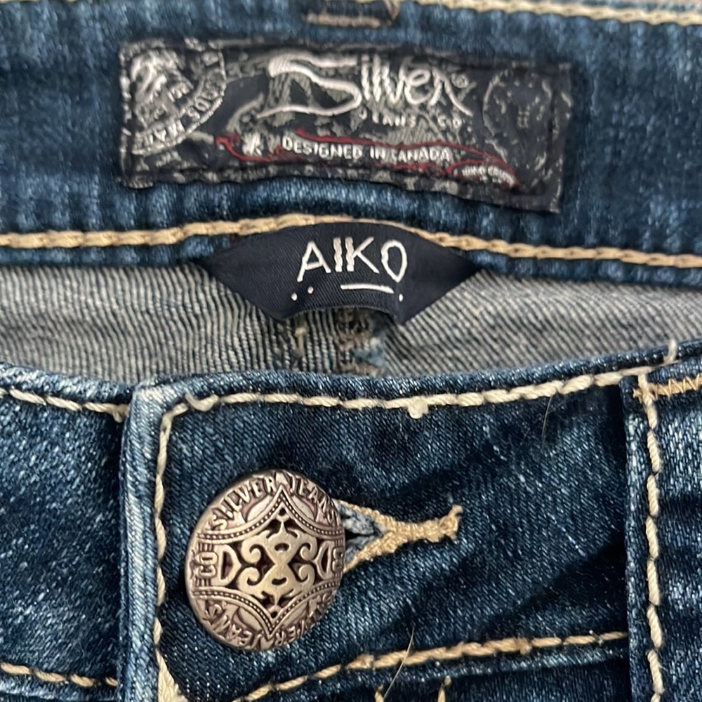 Silver Jean Capri - image 2